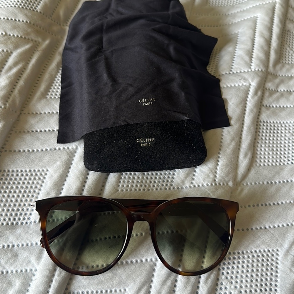 Celine Tortoise Sunglasses
